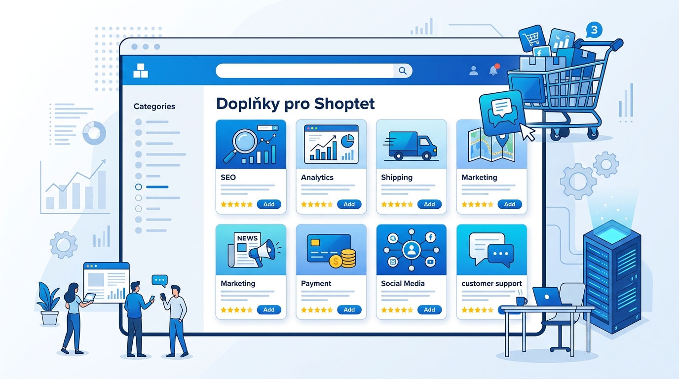 Jak vybrat správný Shoptet doplněk pro váš e-shop